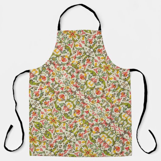Tablier Floraisons florentines italiennes (Recto)