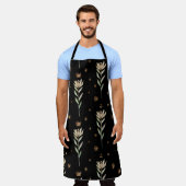 Tablier floral (Porté)