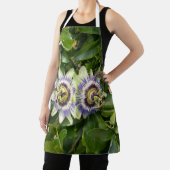 Tablier floral à fleur de la passion pourpre (Insitu)