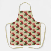 Tablier Floral Antique Motif (Recto)