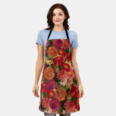 Tablier Floral chaud (Porté)