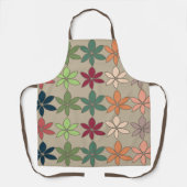 Tablier Floral coloré (Recto)