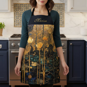 Tablier floral élégant vintage