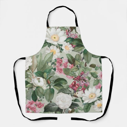 Tablier Floral esthétique (Recto)
