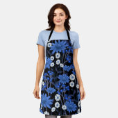 Tablier Floral esthétique (Porté)