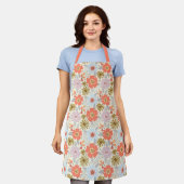 Tablier Floral Inspiré Boho (Porté)