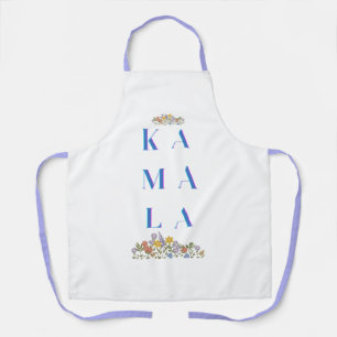 Tablier Floral Kamala Harris Tout-Sur-Imprimé Tablier, Moy