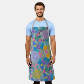 Tablier Floral Majesty Apron (Porté)