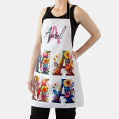 Tablier Floral MAMA personnalisé (Insitu)