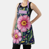 Tablier Floral Modern Wildflowers Girly Elegant Stylish (Insitu)