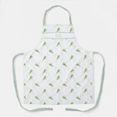 Tablier floral Muguet de mai (Recto)