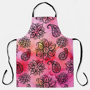 Tablier Floral ornemental : Ethnic Seamless
