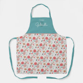 Tablier Floral peint (Recto)