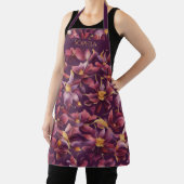 Tablier Floral pourpre- (Insitu)