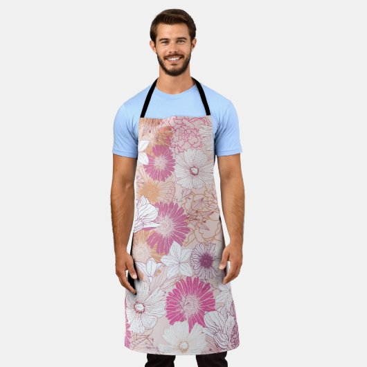 Tablier Floral sans joint (Porté)