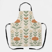 Tablier Floral Scandinave (Recto)