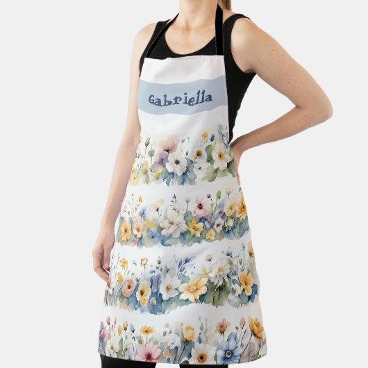 Tablier Floral Serenity Apron (Insitu)