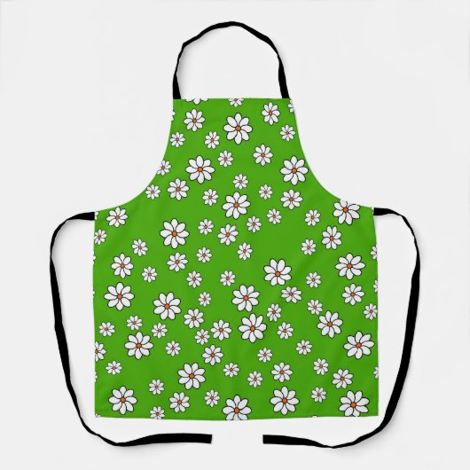 Tablier floral taille moyenne (Recto)
