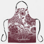 Tablier Floral vintage (Recto)