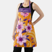 Tablier Florales D'Été Vibrantes - Style Dopamine (Insitu)