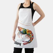 Tablier Flore crevettes Art personnalisé (Insitu)