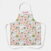 Tablier Flore de bourdon (Recto)