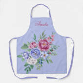 Tablier Flore De Jardin Simple Et Élégante (Recto)