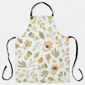 Tablier Flore lunaire (Recto)