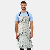 Tablier Flore nordique scandinave (Porté)