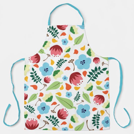 Tablier Flore printanière (Recto)