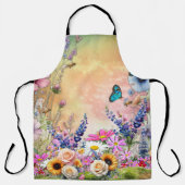 Tablier Flores florales du printemps et de l'été (Recto)