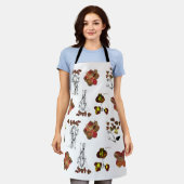 Tablier  Flower   (Porté)