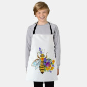 Tablier Flower bee with wild plants (Porté)