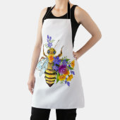 Tablier Flower bee with wild plants (Insitu)