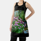 Tablier Flux de jardin avec fleurs violettes (Insitu)