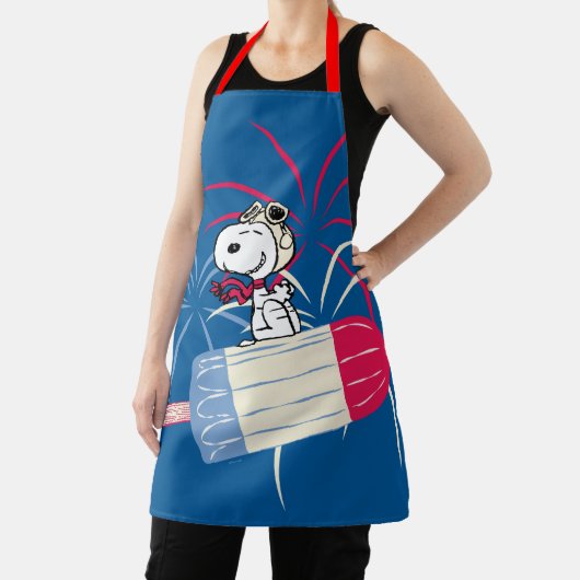 Tablier Flying Ace Snoopy on Ice Pop (Insitu)