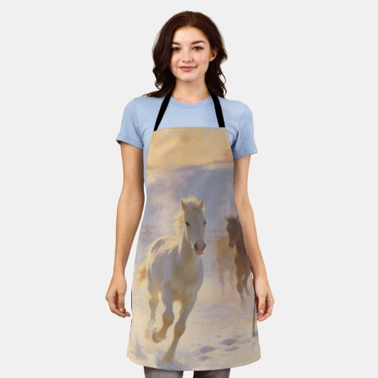 Tablier Foals at Play (Porté)