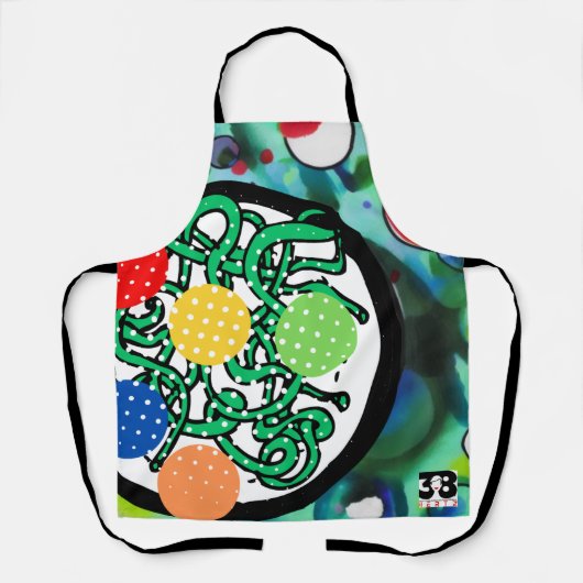 Tablier Folie du bouc de viande (Recto)