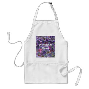 Tablier Folift Motif rose violet Feuilles personnalisés