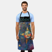 Tablier Folksy Celestial (Porté)