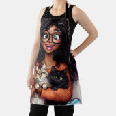 Tablier Folle des chats (Insitu)