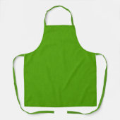 Tablier Fond texturé vert citron calme et simple (Recto)