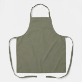 Tablier Fond texturé vert olive calme et simple (Recto)