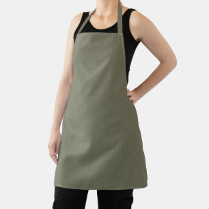Tablier Fond texturé vert olive calme et simple
