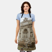Tablier Fontaine de Trevi Italie Apron (Porté)