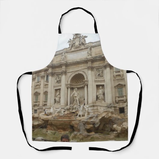 Tablier Fontaine de Trevi Italie Apron (Recto)