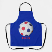 Tablier Football Haïti (Recto)