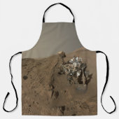 Tablier Forage Mars Curiosity Red Martian Paysage (Recto)