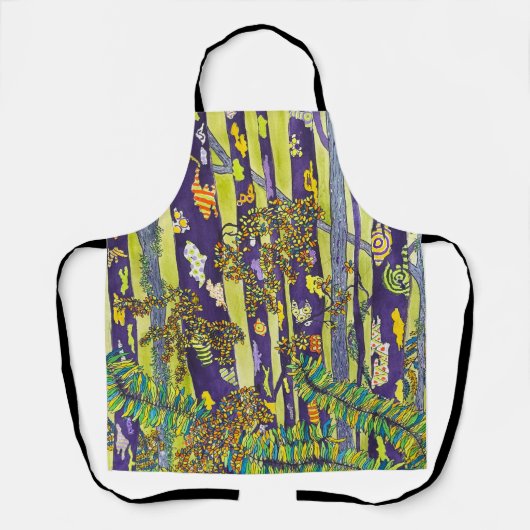 Tablier Forêt bleue d'Apron (Recto)