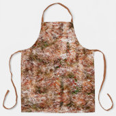 Tablier Forêt d'Acer sous terre de coton ou de roche (Recto)